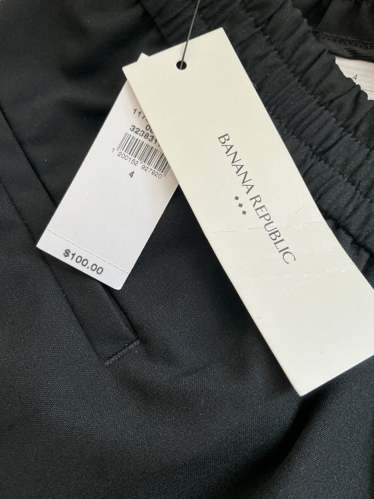 Banana Republic Black Slacks NWT