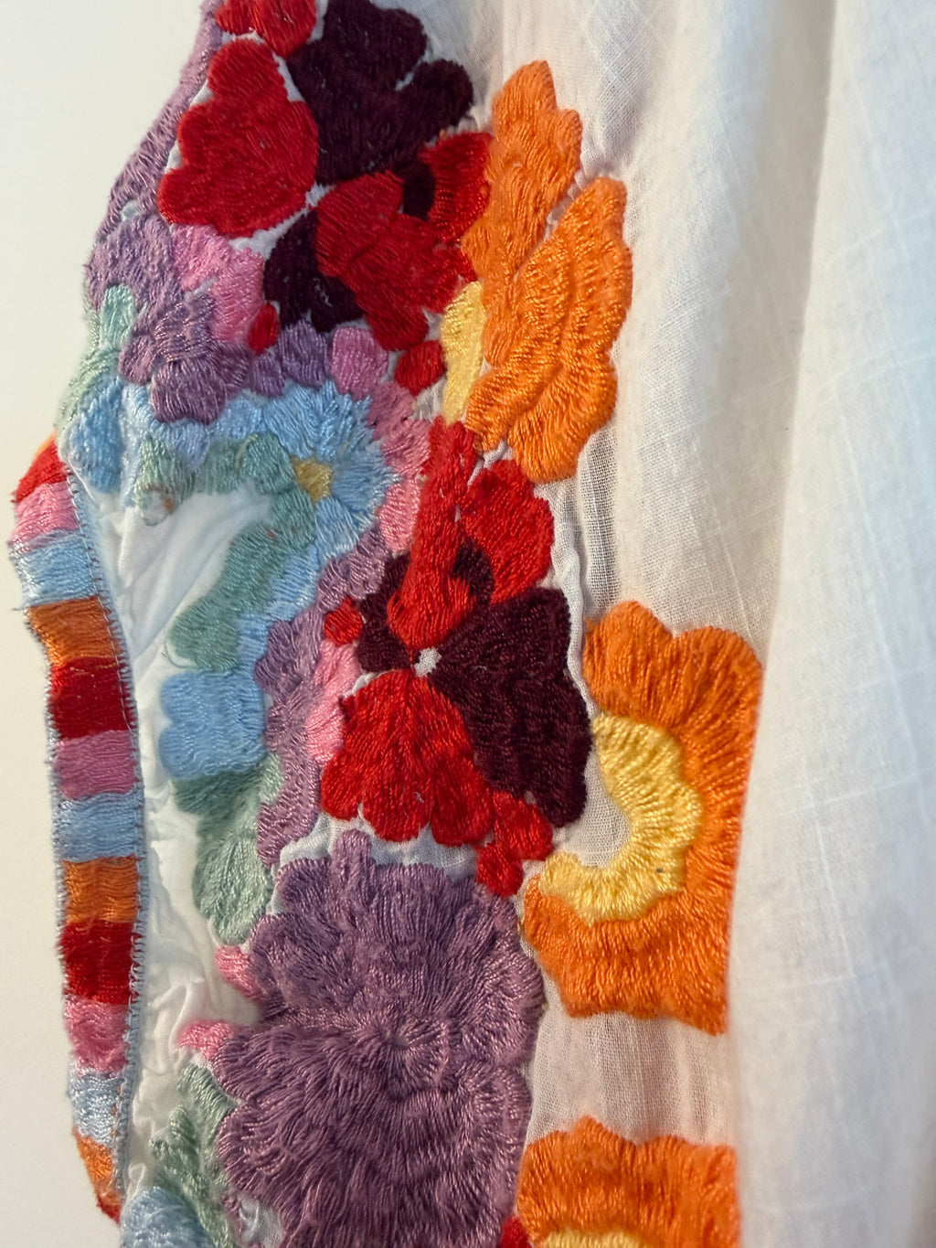 Anthropologie Embroidered Top