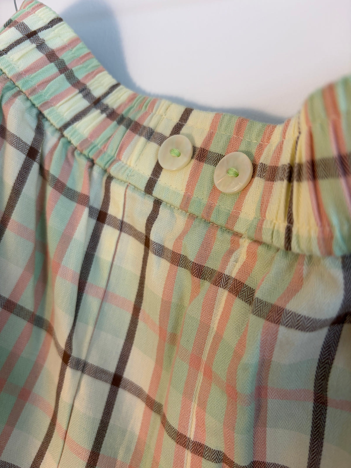 Anthropologie/LyreBird Plaid PJ’s NWT