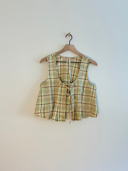 Anthropologie/LyreBird Plaid PJ’s NWT