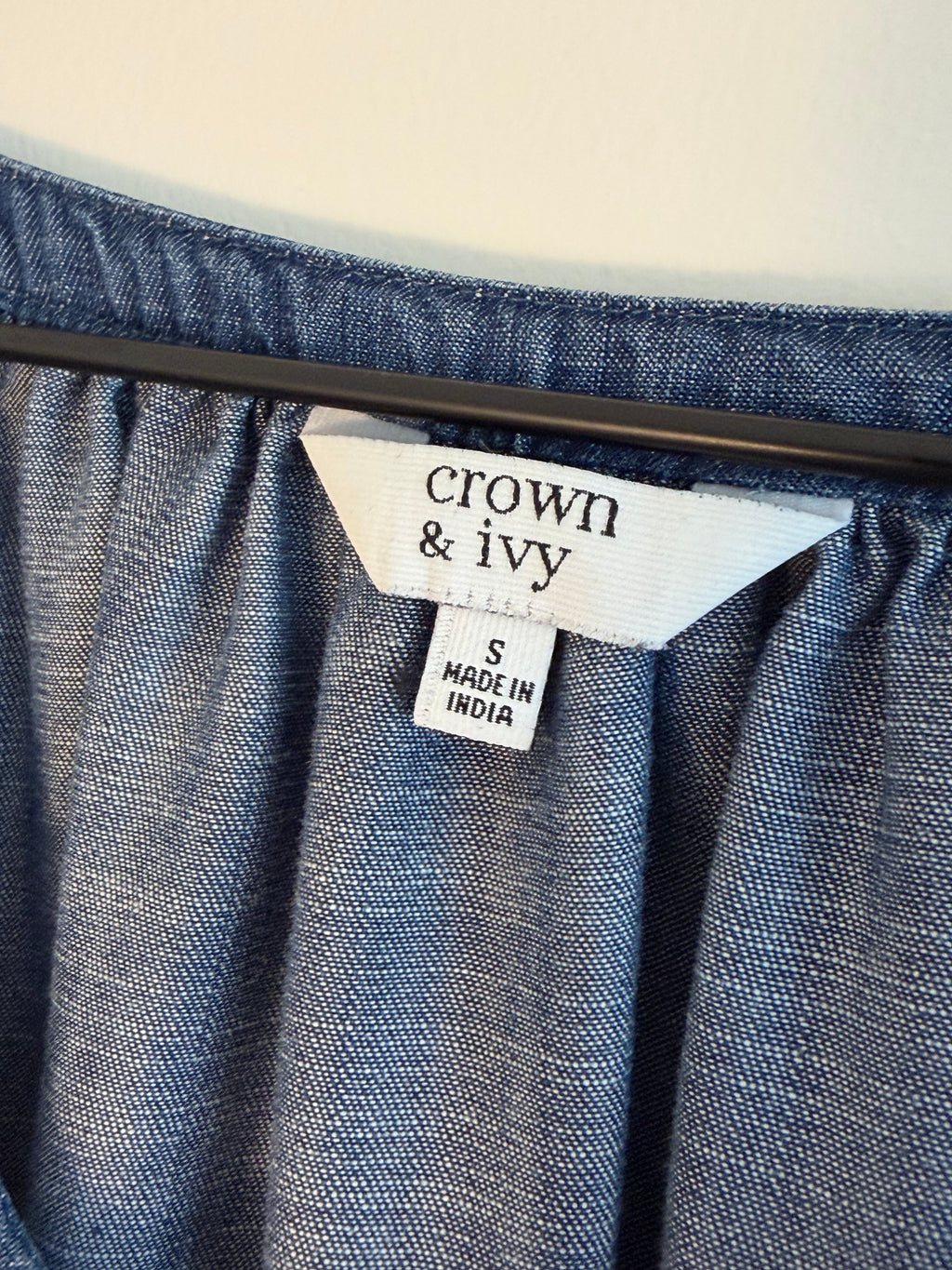 Crown & Ivy Embroidered Top