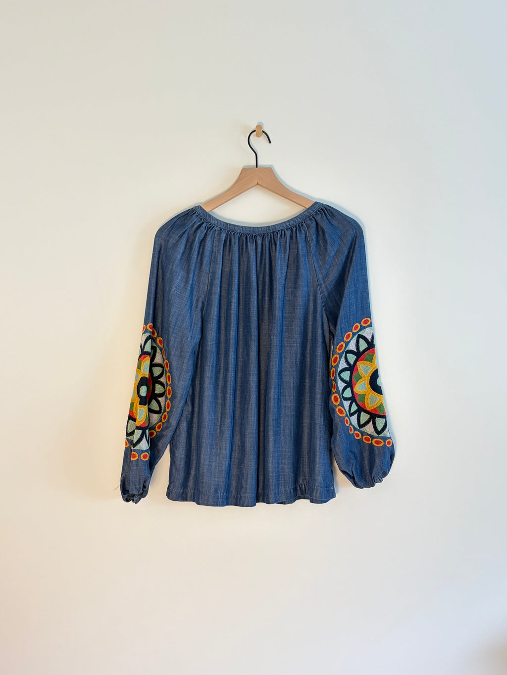 Crown & Ivy Embroidered Top