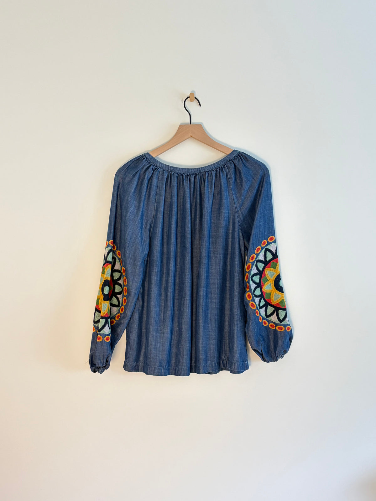 Crown & Ivy Embroidered Top