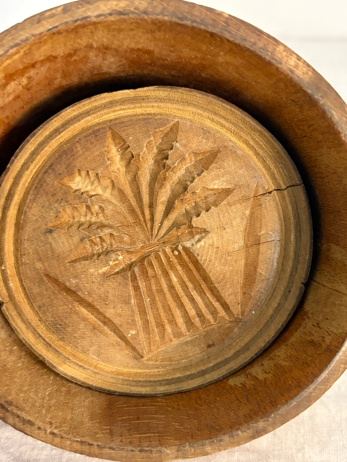 Vintage wooden Butter Mold
