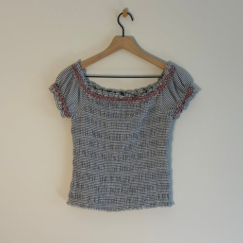 Anthropologie/Maeve Crop Top