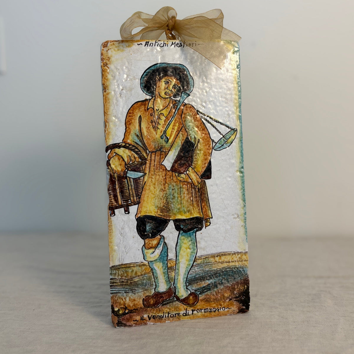 Handmade in Italy Tile