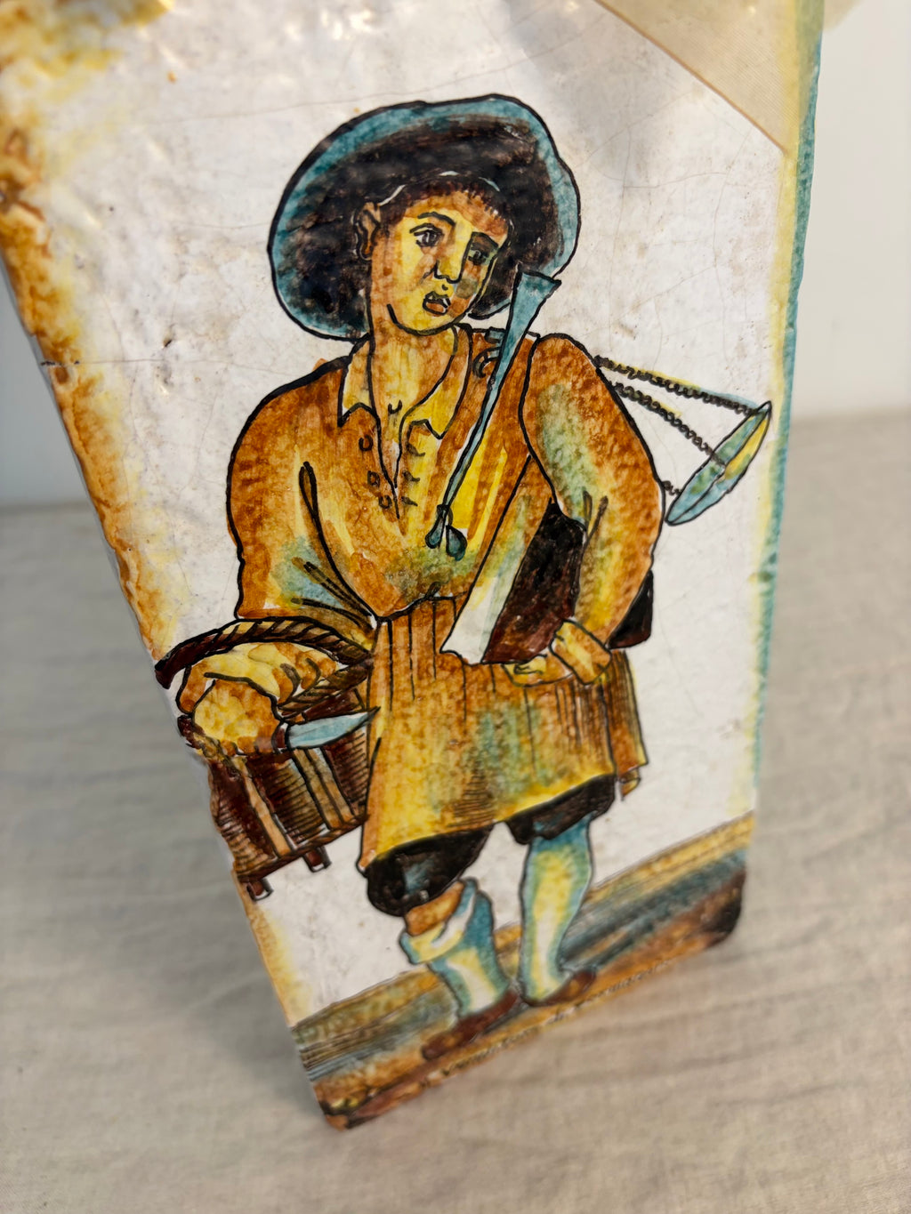 Handmade in Italy Tile