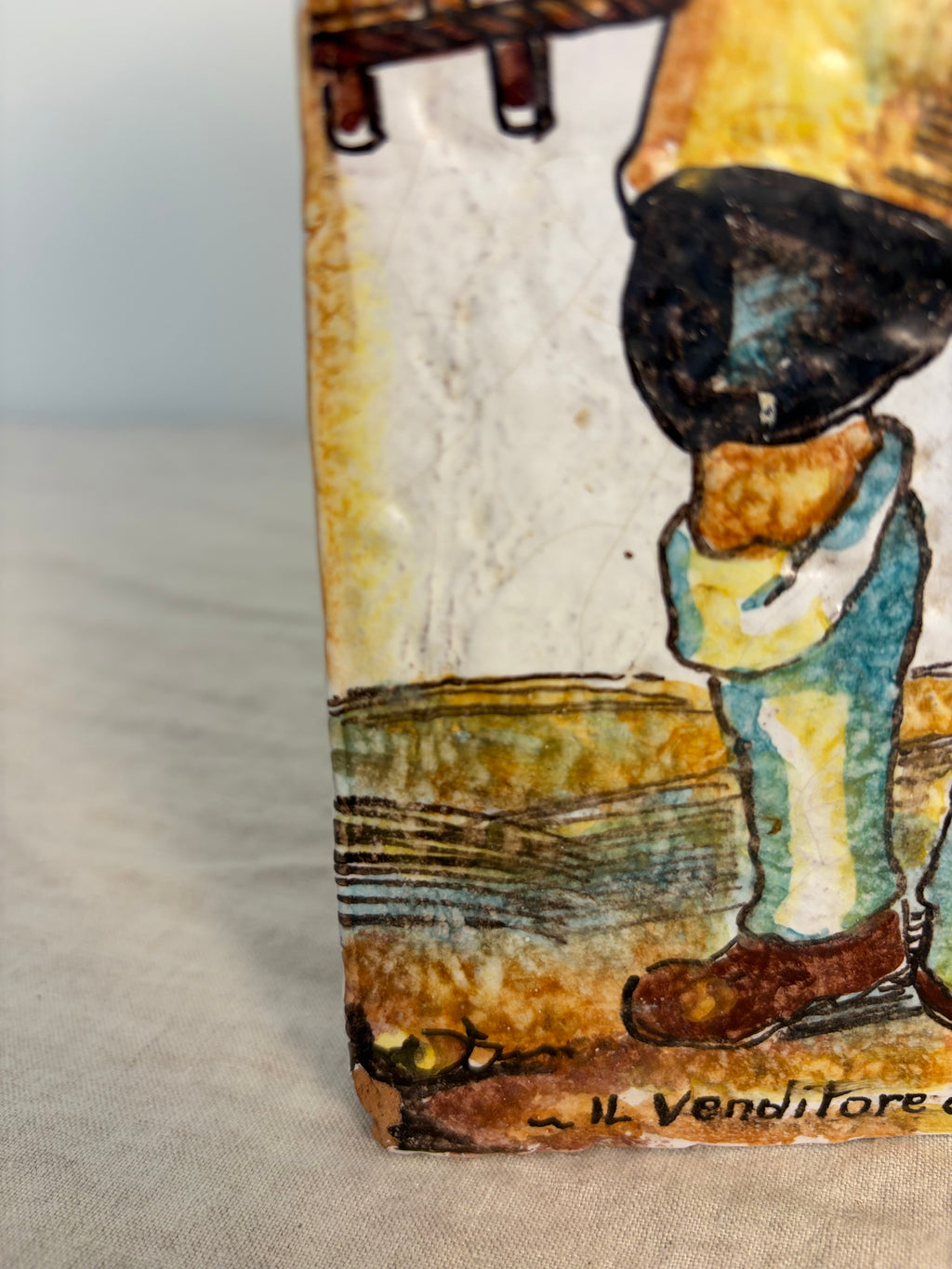 Handmade in Italy Tile
