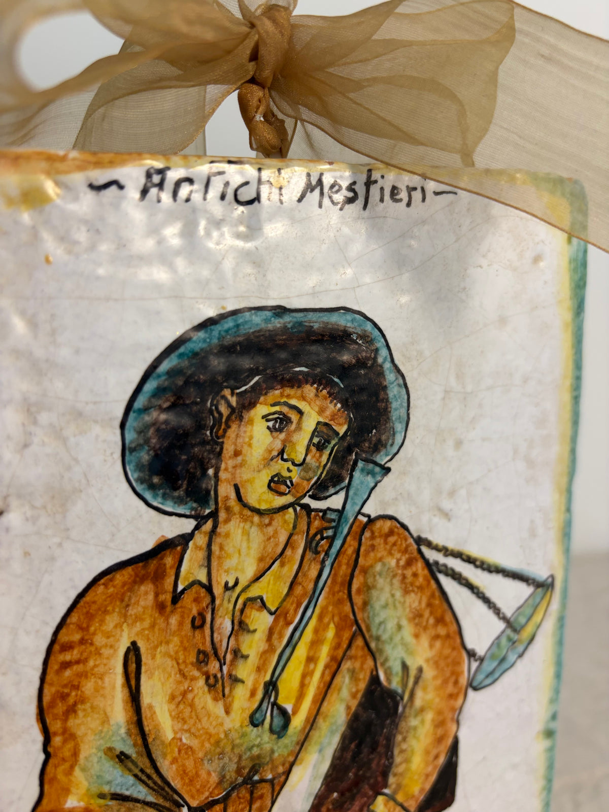 Handmade in Italy Tile