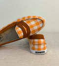 Cole Haan Orange Gingham Loafers