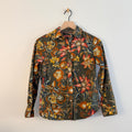 Vintage Talbots Floral Button-Up