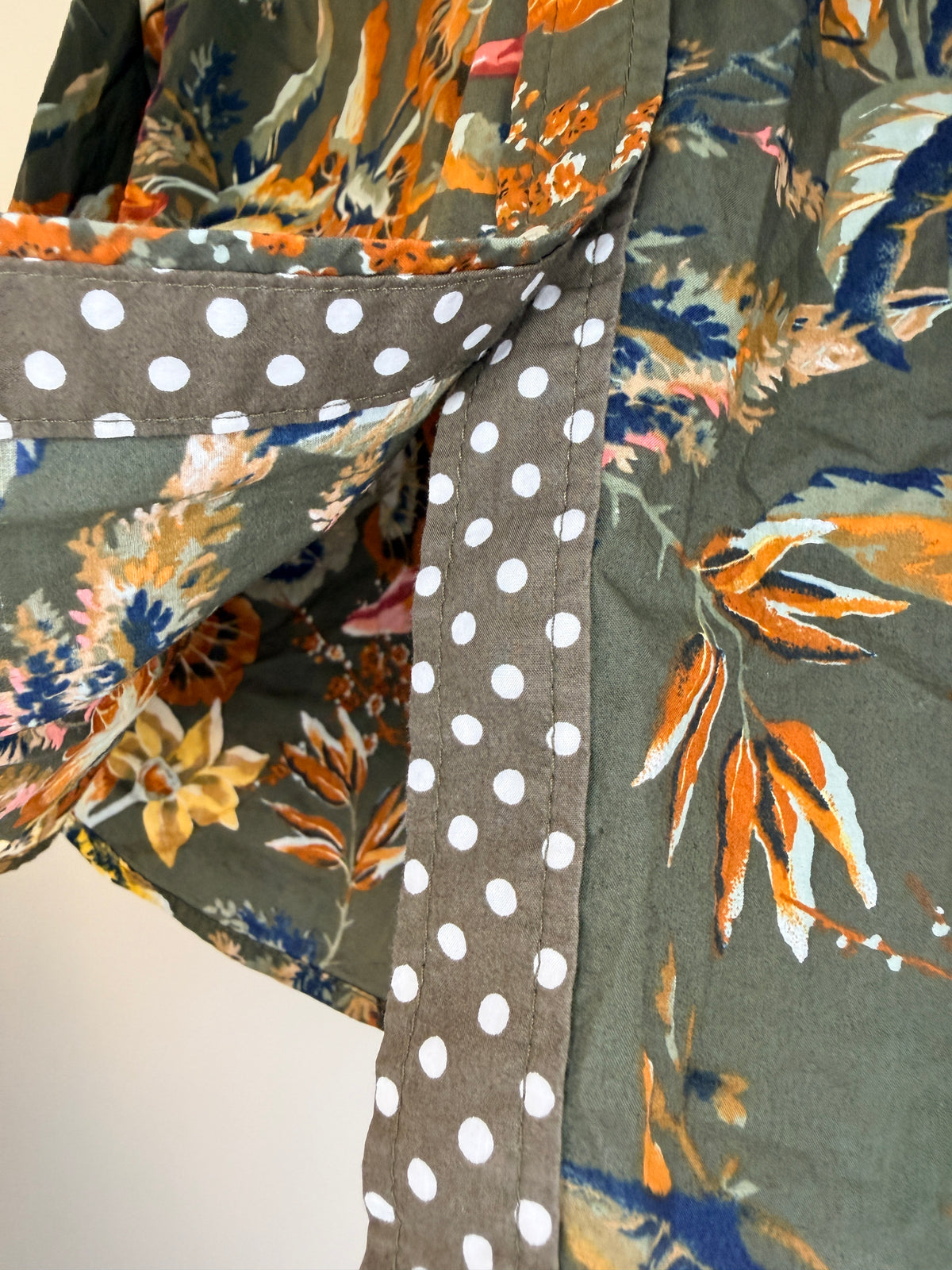 Vintage Talbots Floral Button-Up